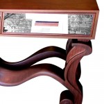 This is an image of our Ribbon Side Table by Austin Joinery