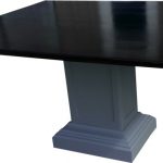 Handmade White Oak Banquette Table by Austin Joinery