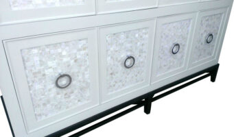 Custom White Cabinets by Austin Joinery
